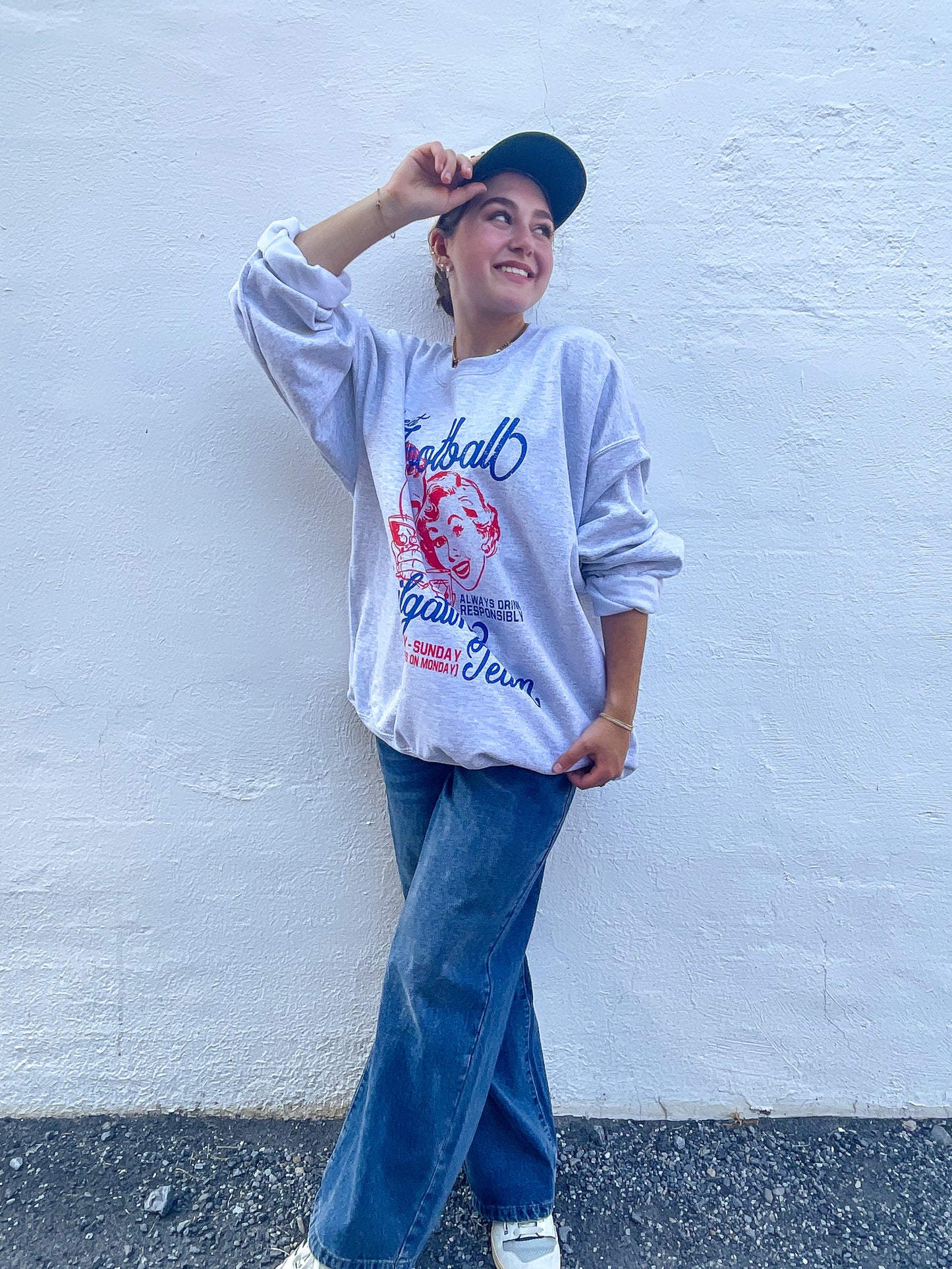 Tailgating Oversized Sweatshirt
