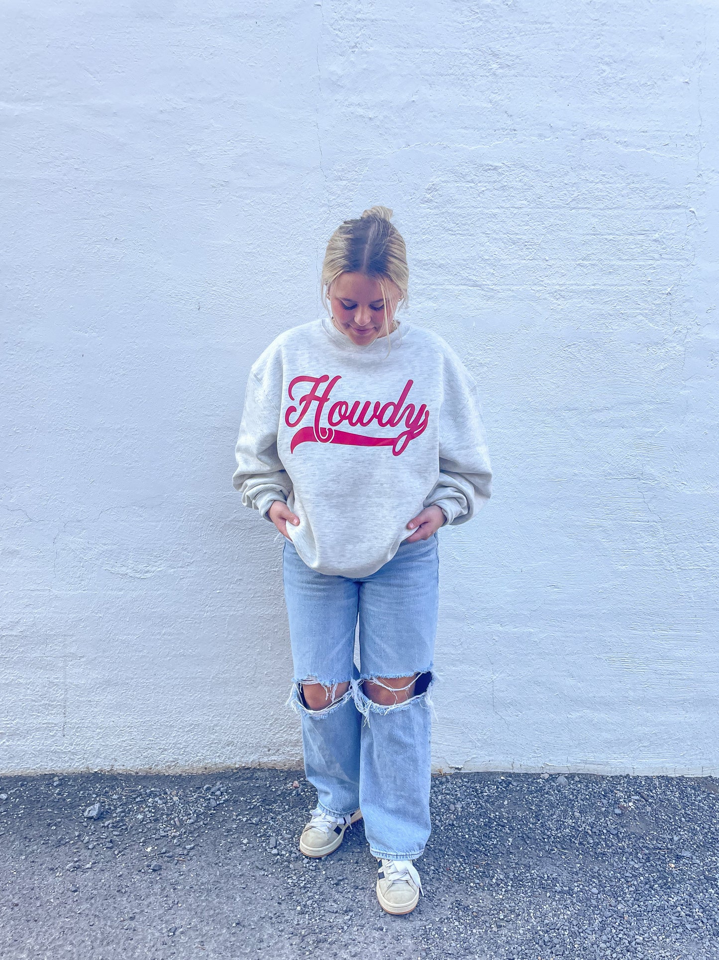 Howdy Oversized Sweatshirt