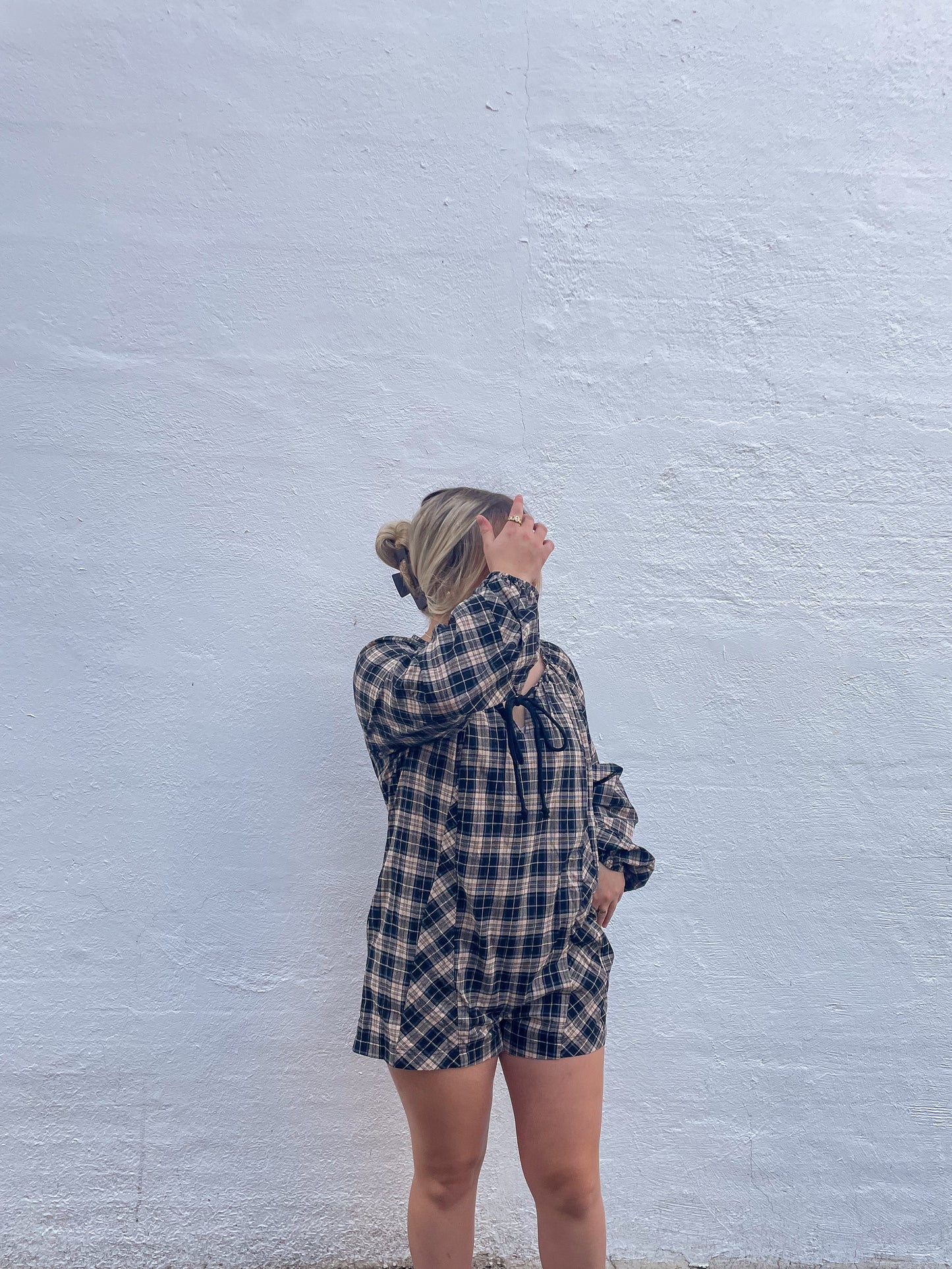 Flannel Romper