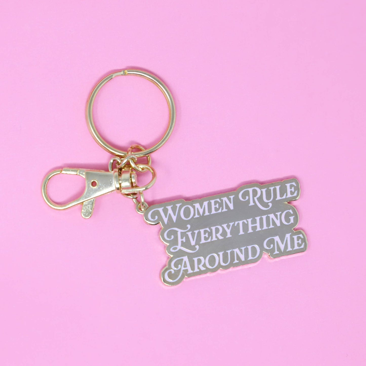 Women Rule Keychain