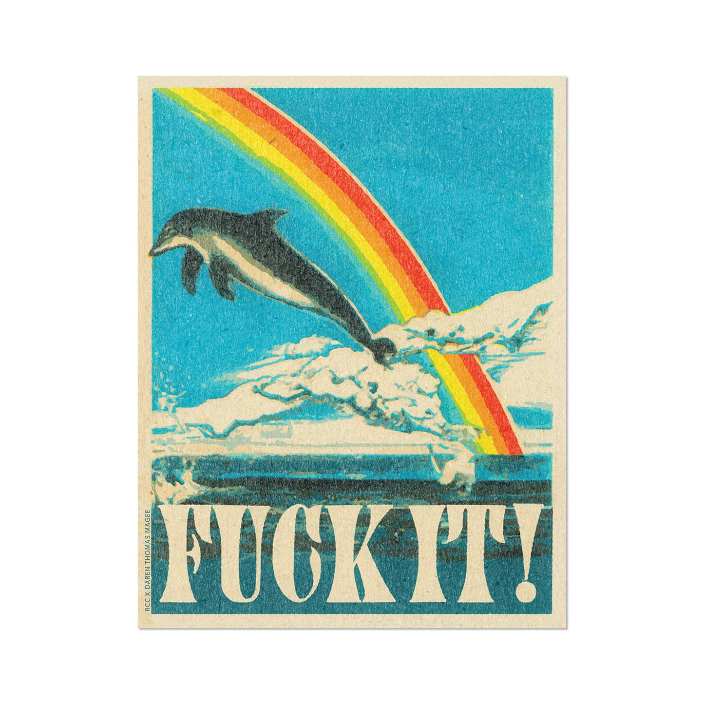 Dolphin Encouragement Sticker