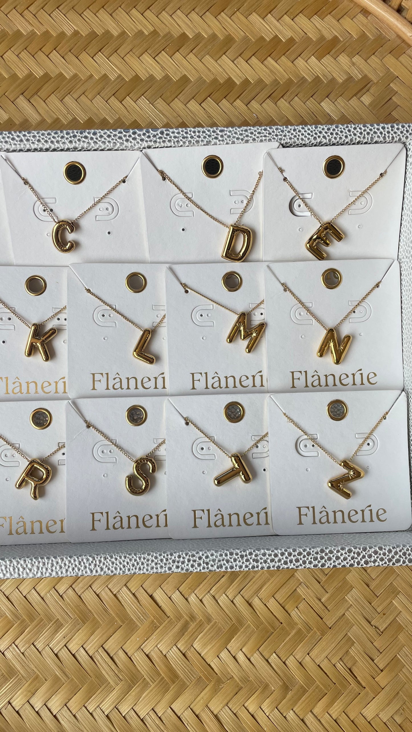 Balloon Alphabet Necklace