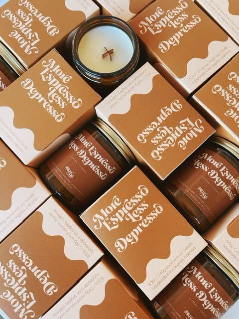 Espresso Less Depresso Candle