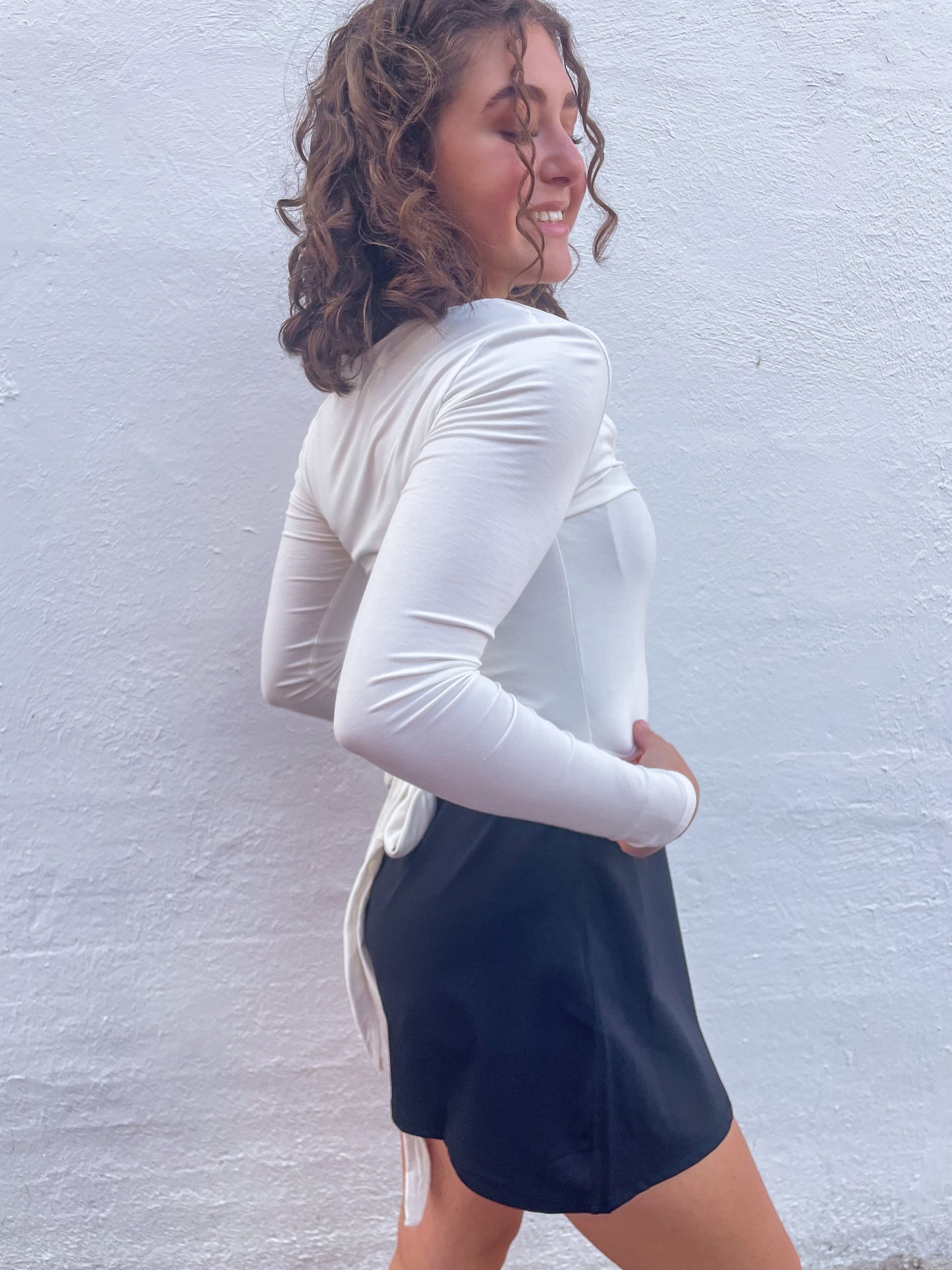 V Neck Wrap Top