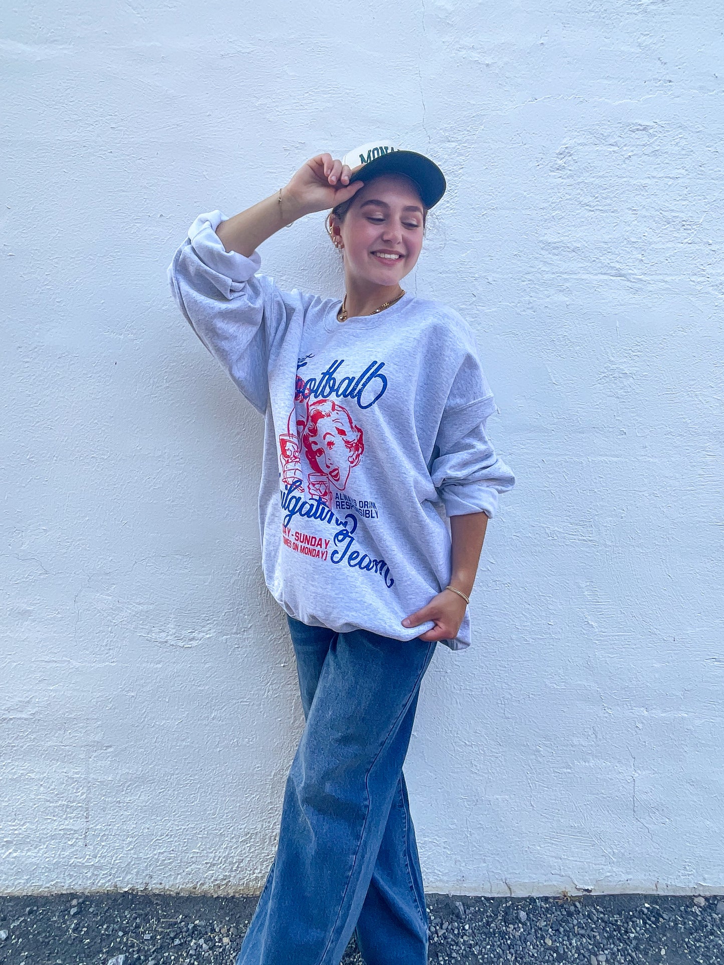 Tailgating Oversized Sweatshirt