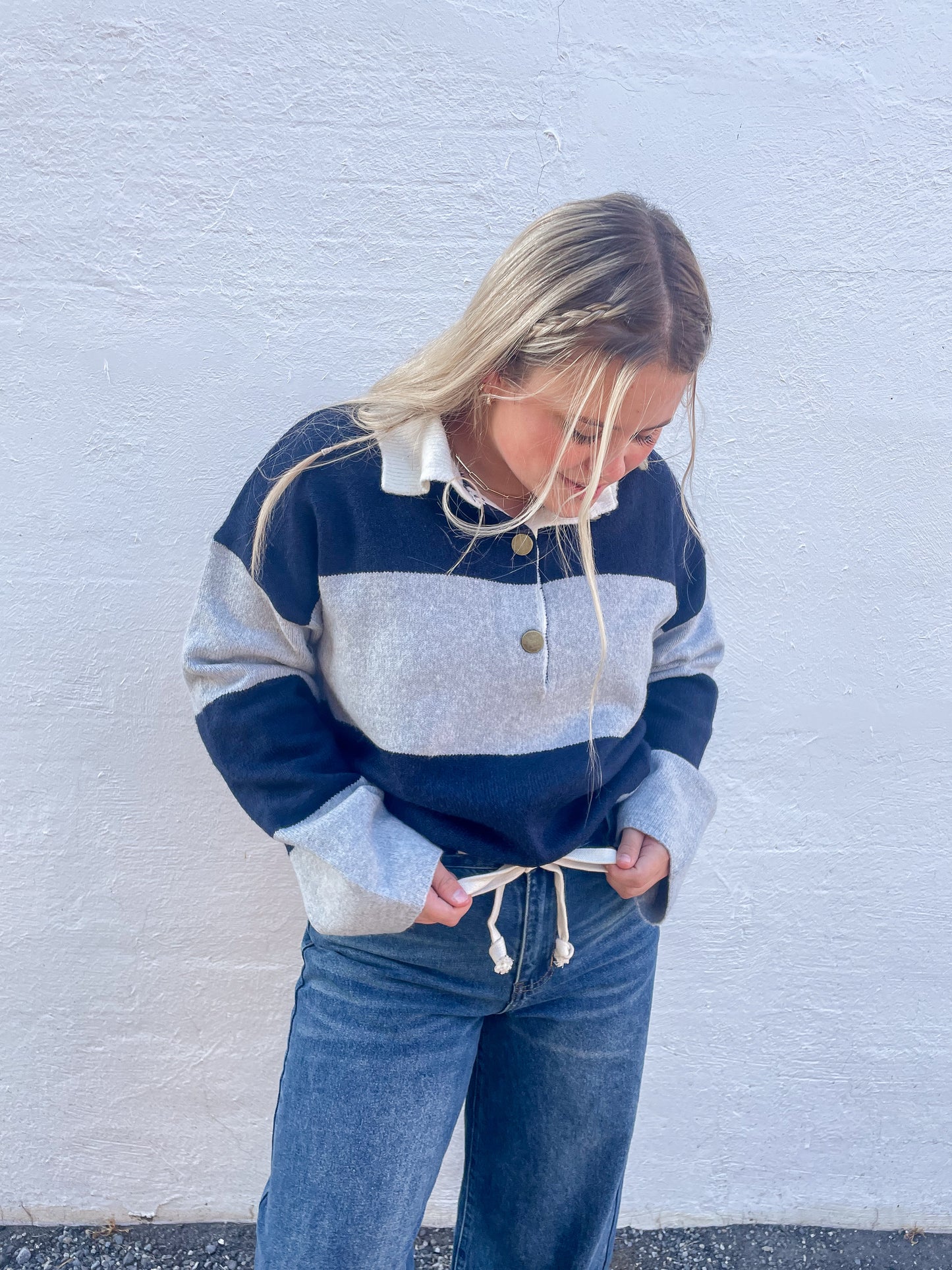 Drawstring Jeans