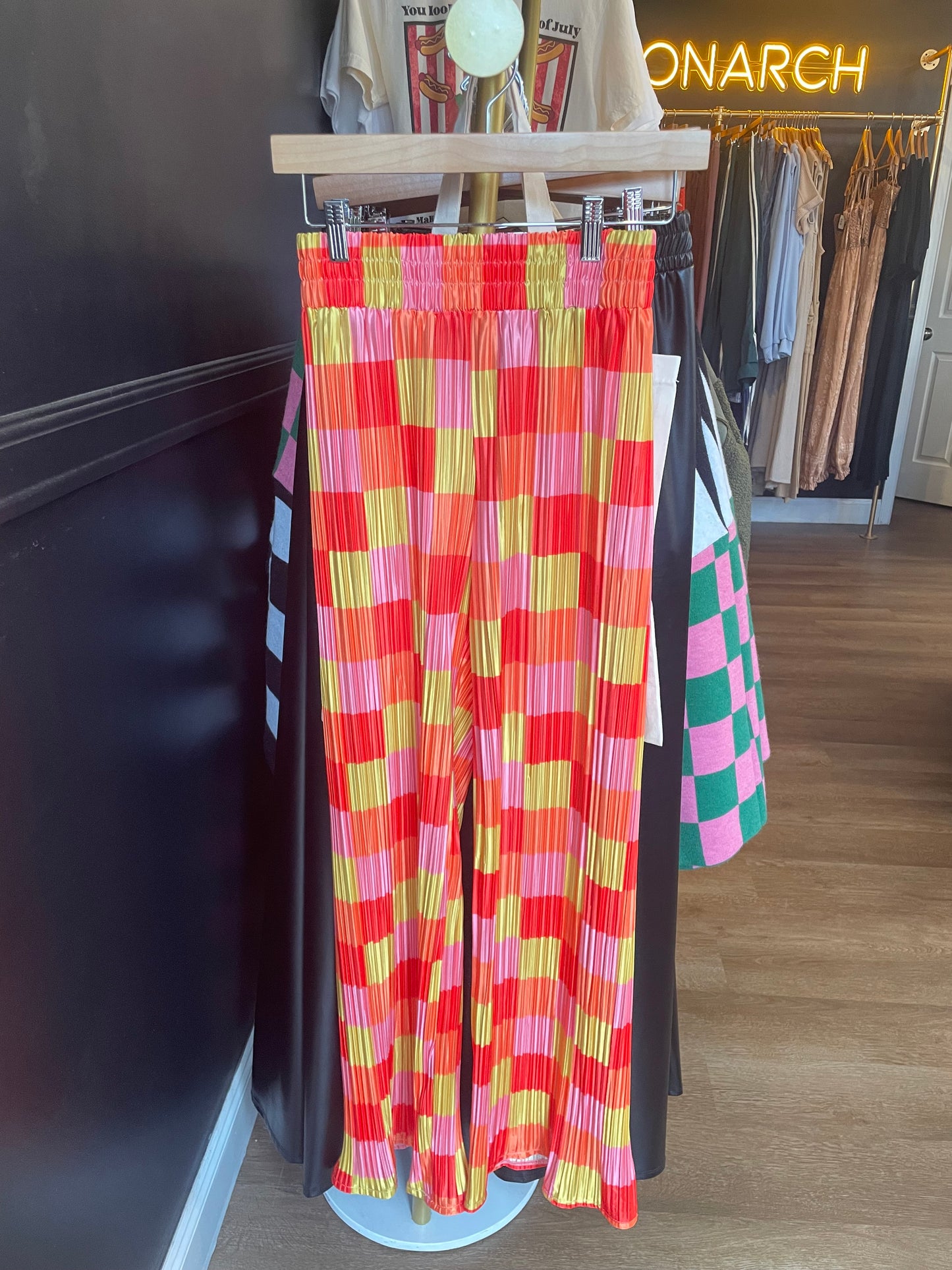 Multicolored Checkered Set
