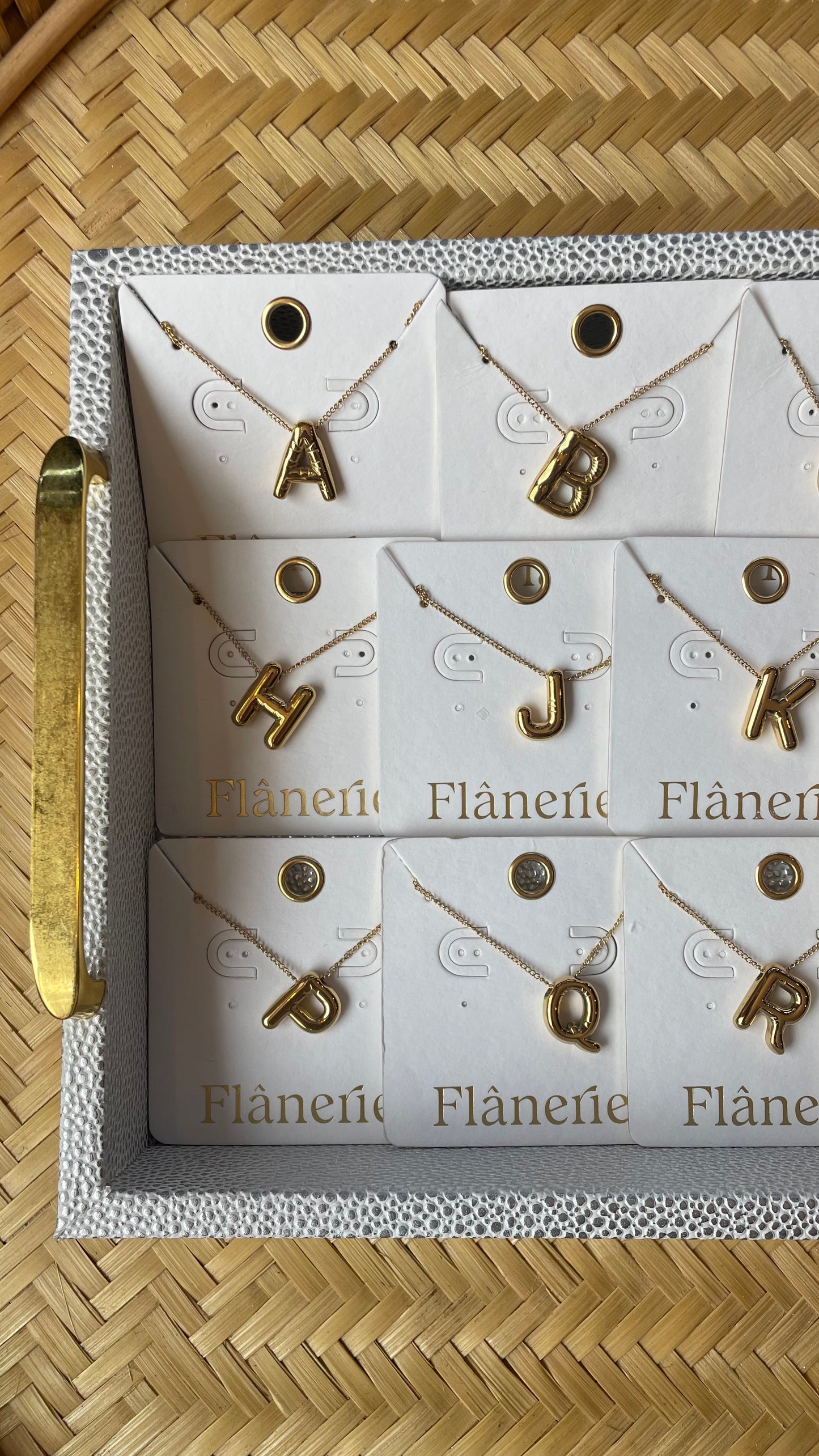 Balloon Alphabet Necklace