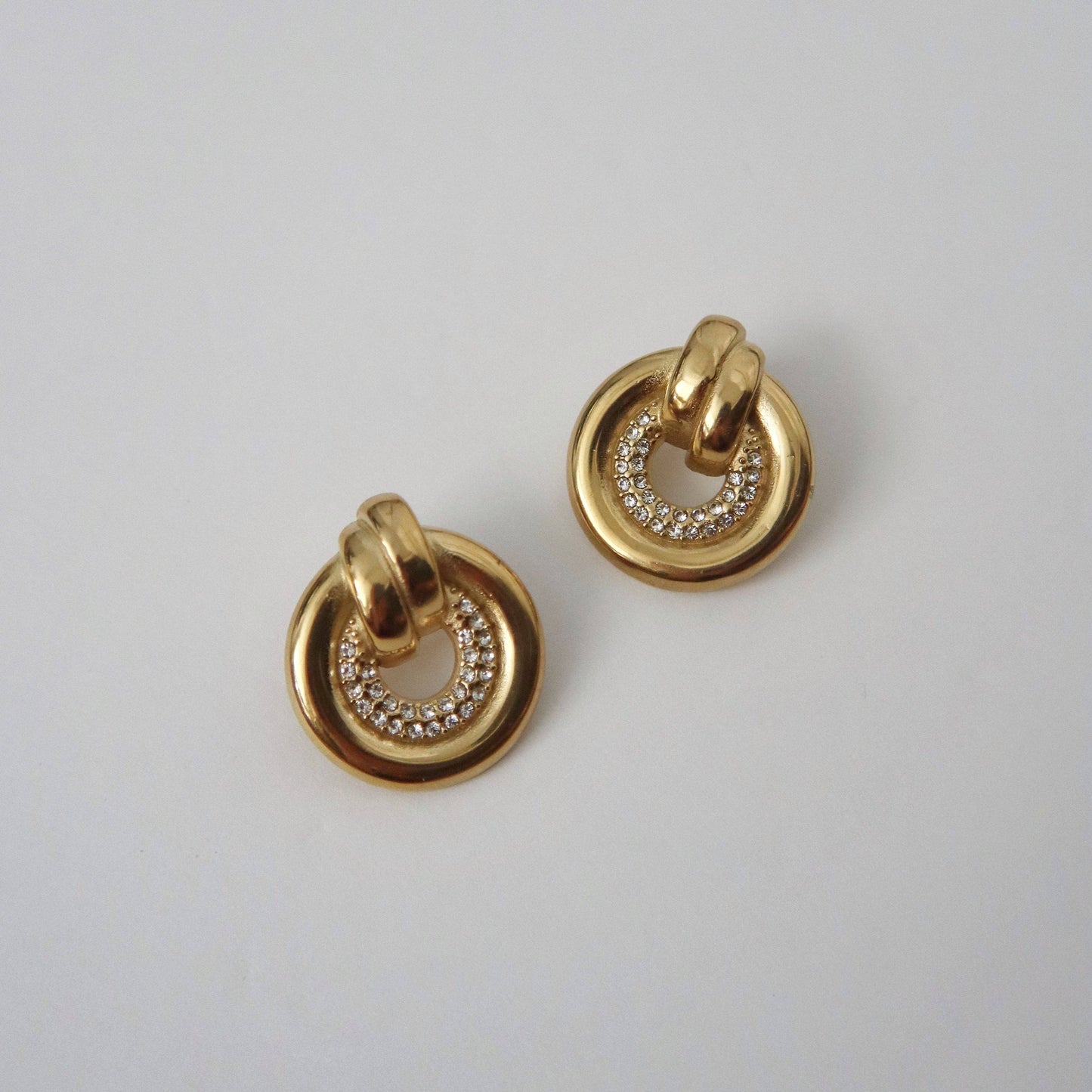Double Circle Earrings