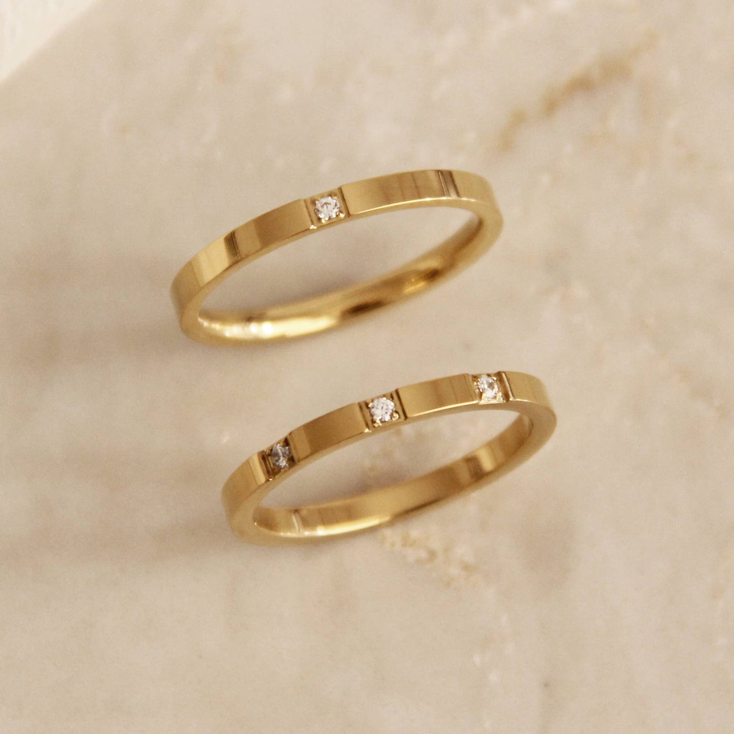 Triple Diamonds Ring