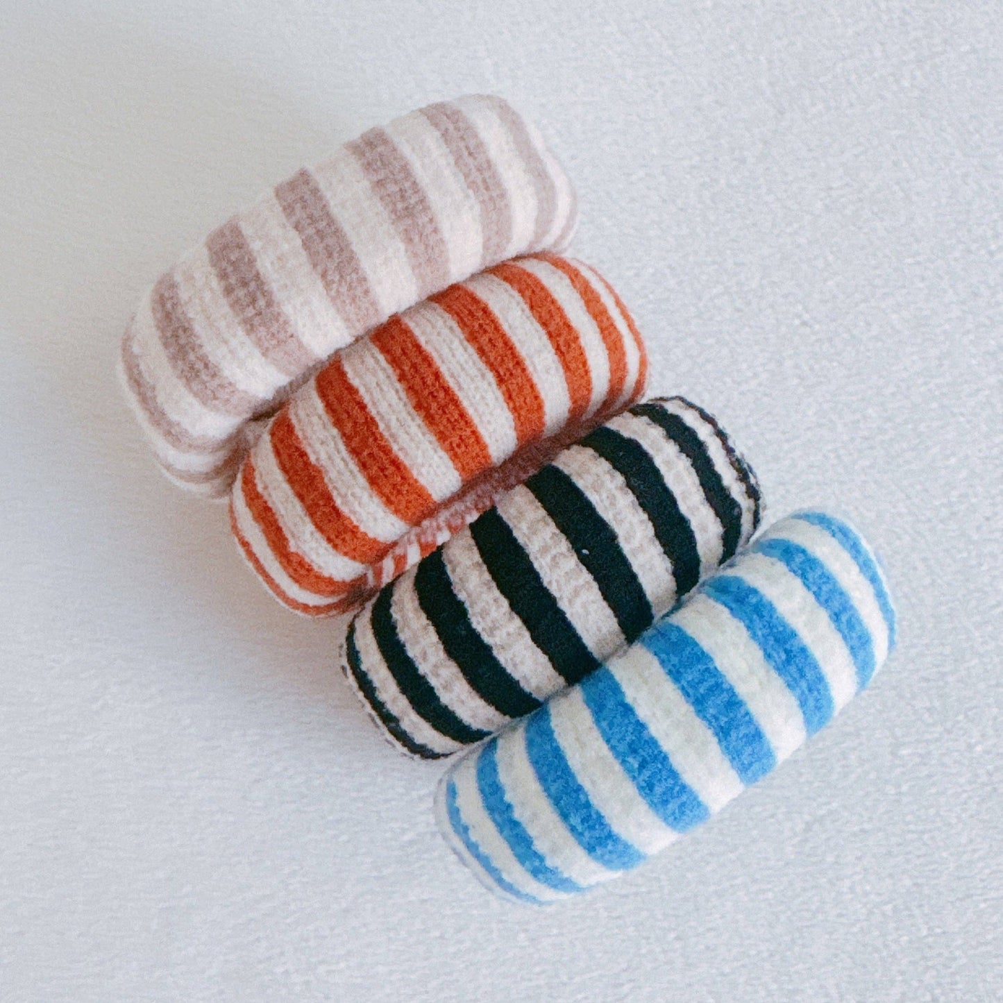 Striped Hair Ties