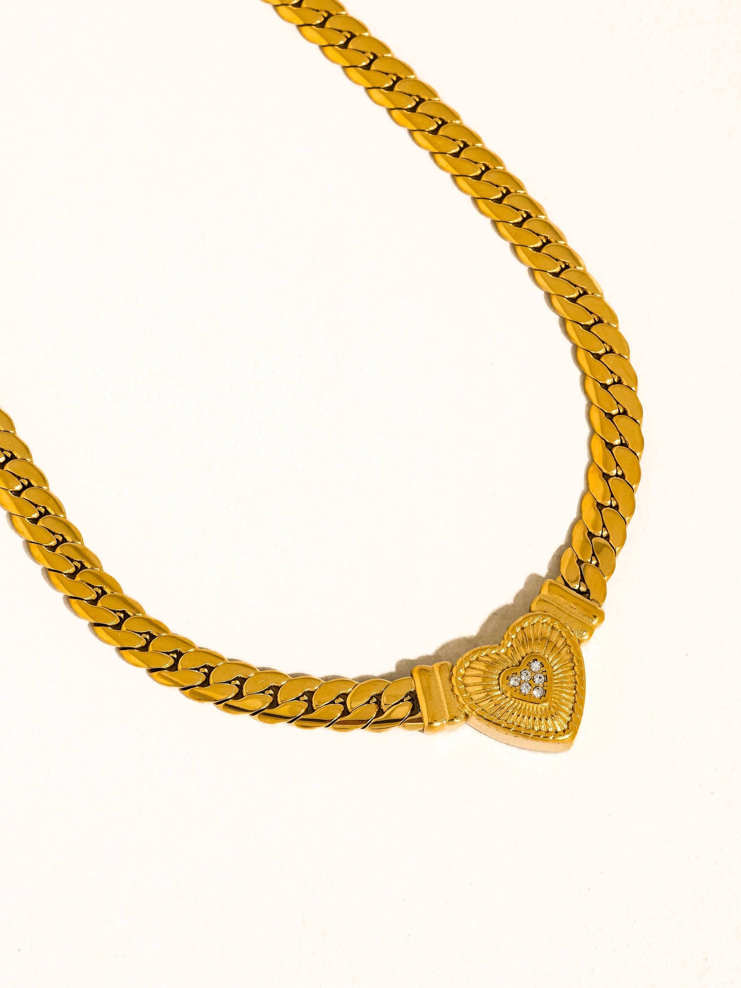 Chain Heart Necklace