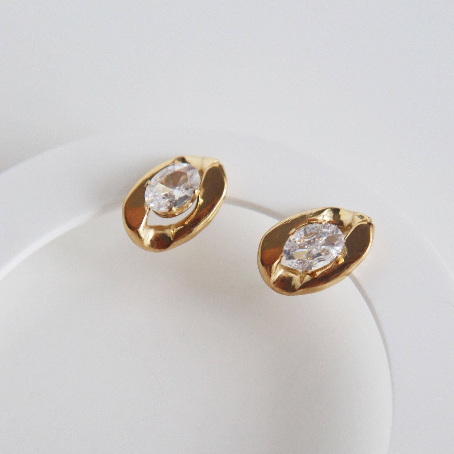 Chunky Diamond Studs