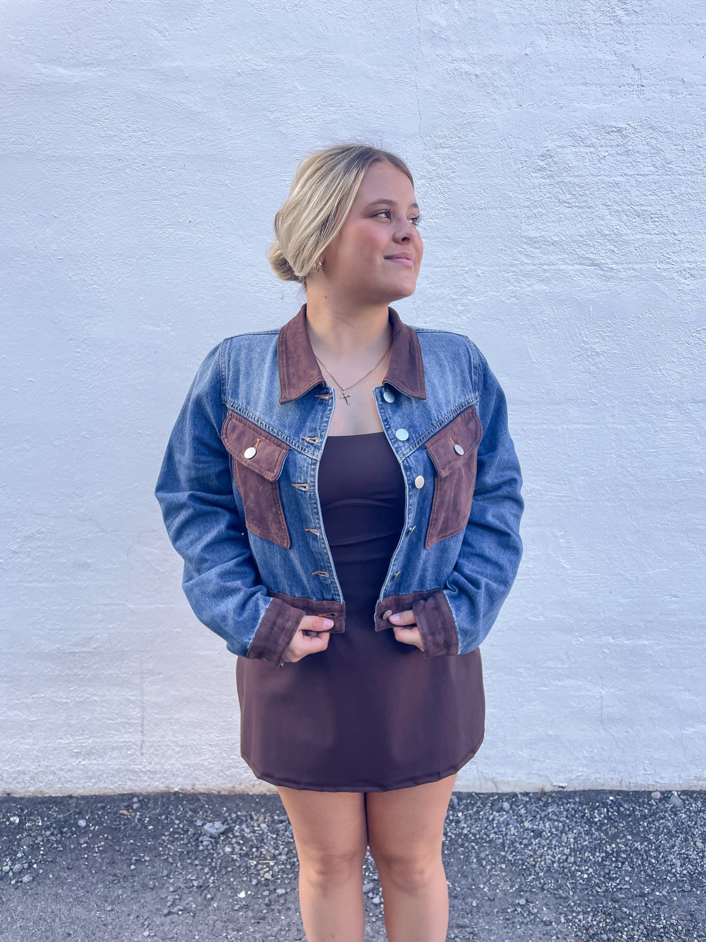Brown Sweetheart Dress