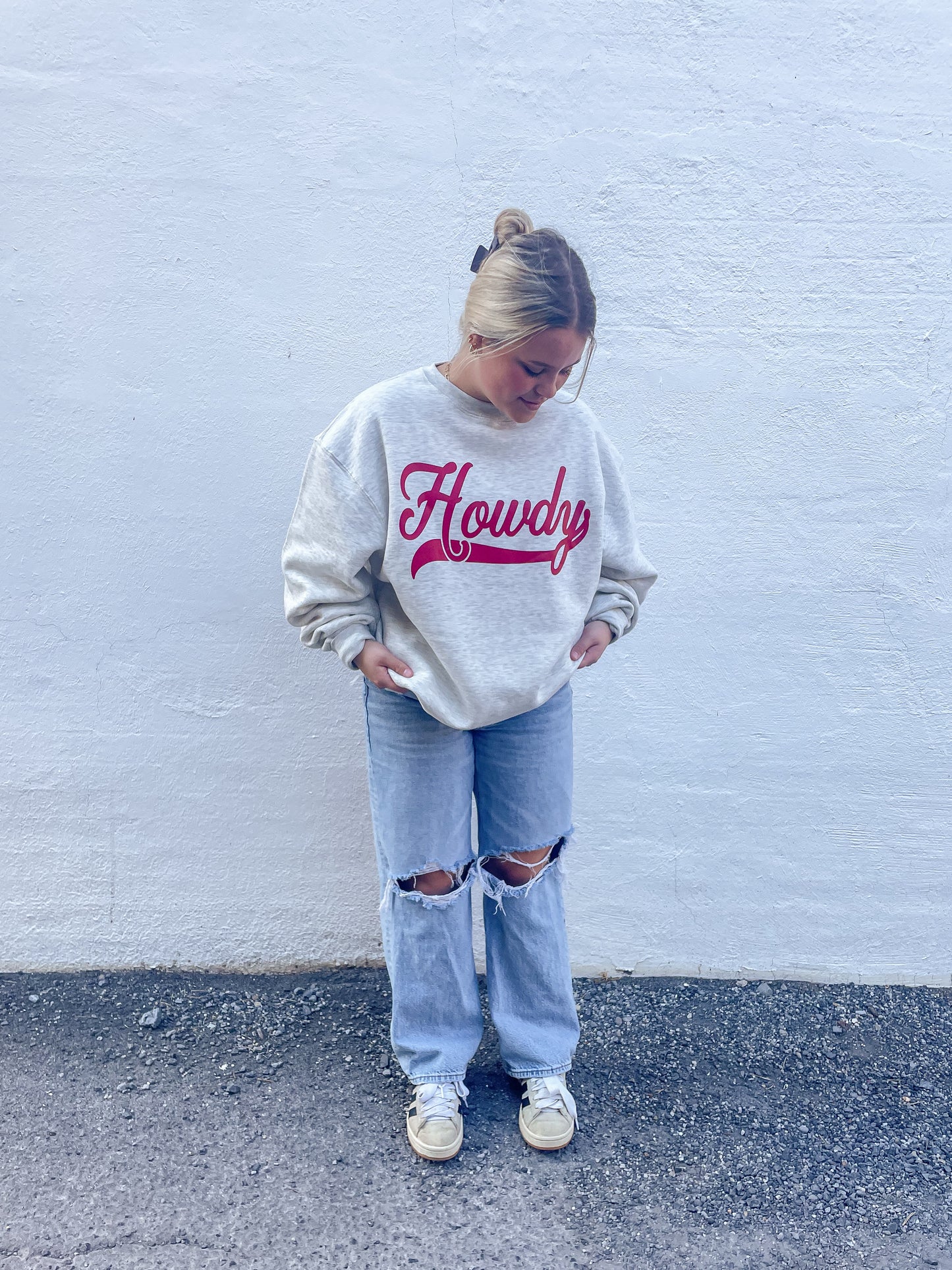 Howdy Oversized Sweatshirt