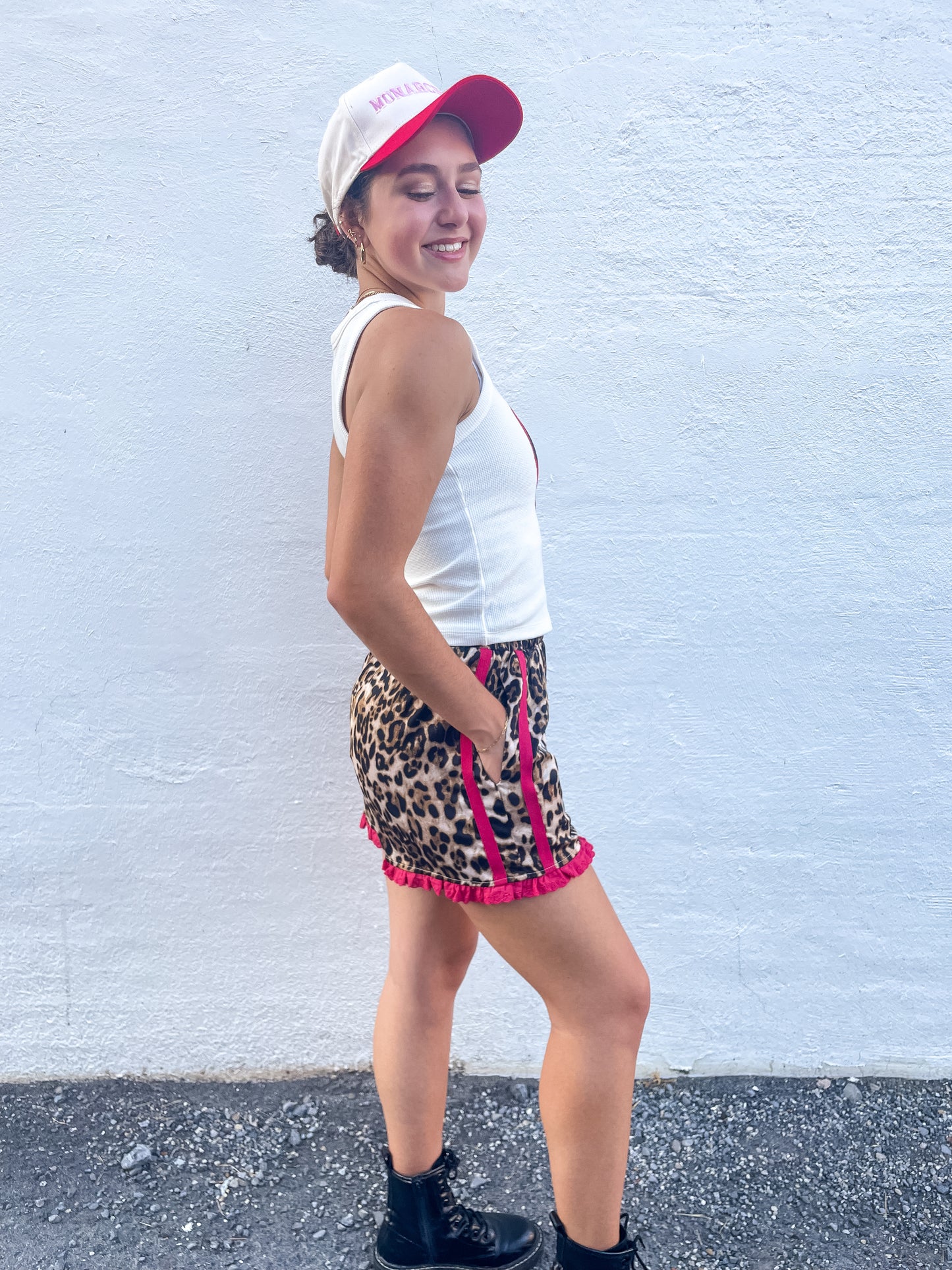 Leopard Lace Shorts