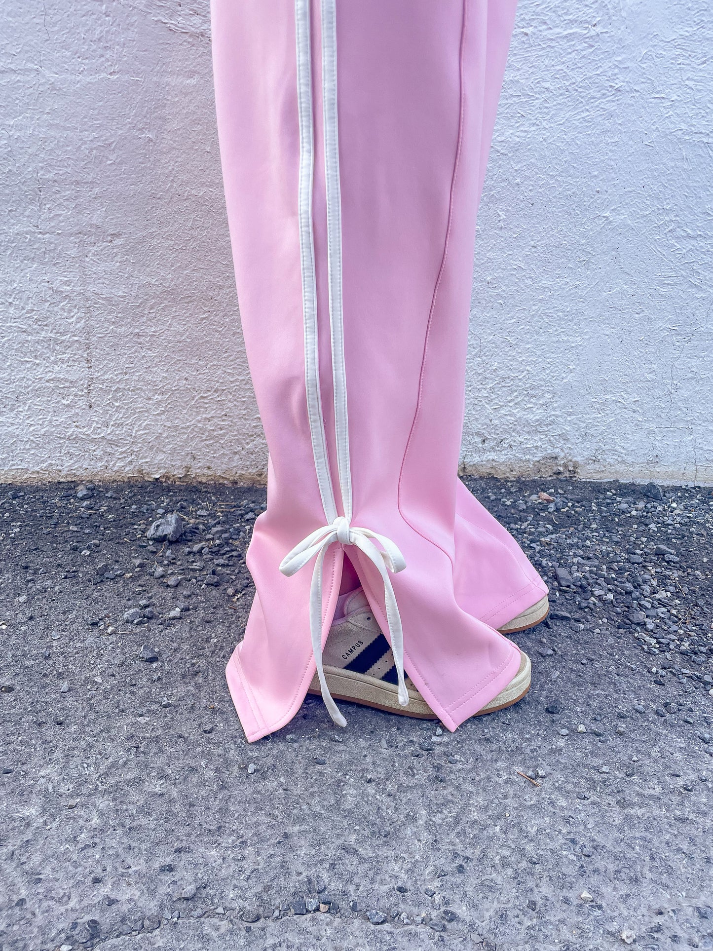 Pink Bow Track Pant