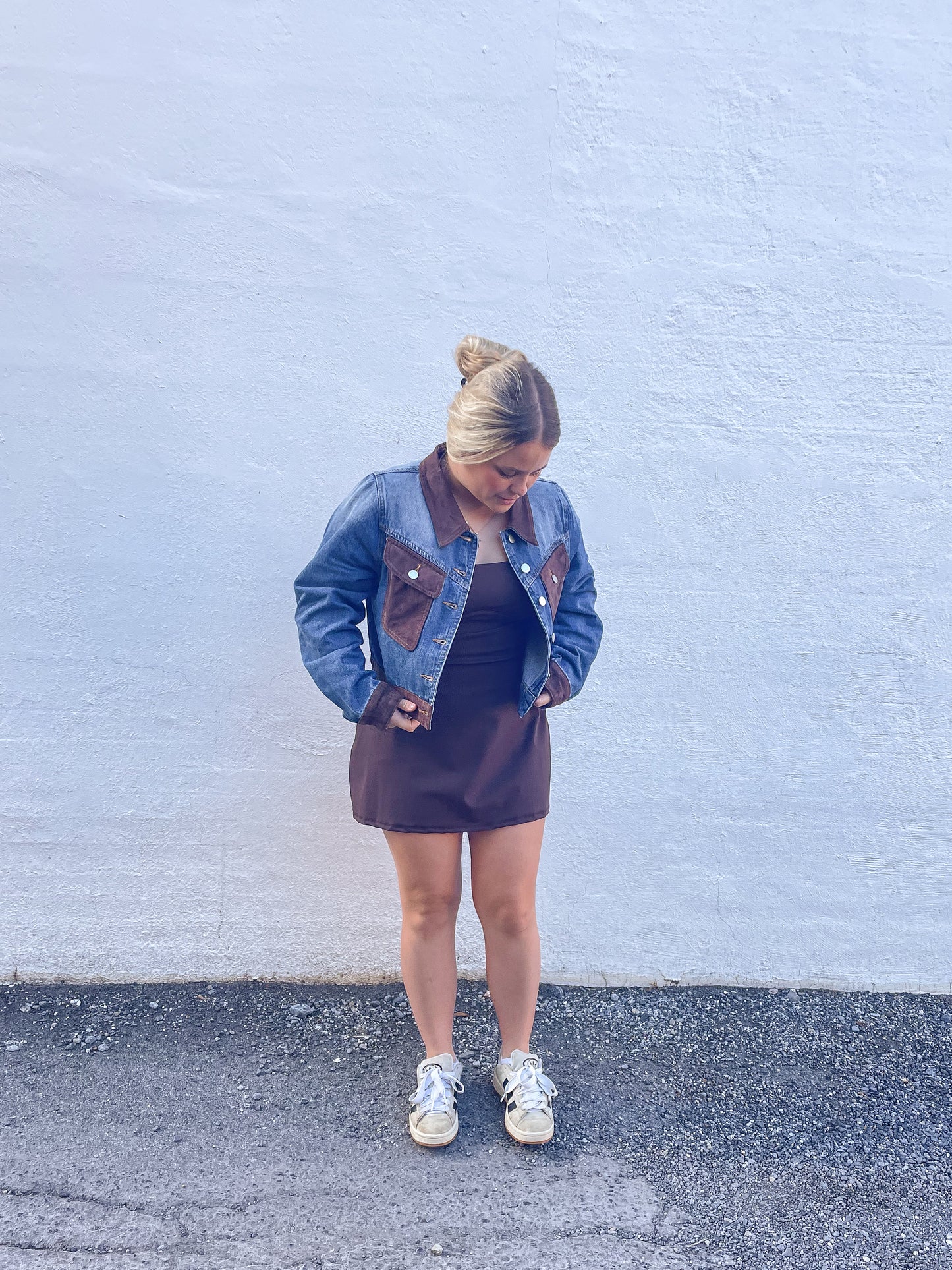 Brown Sweetheart Dress