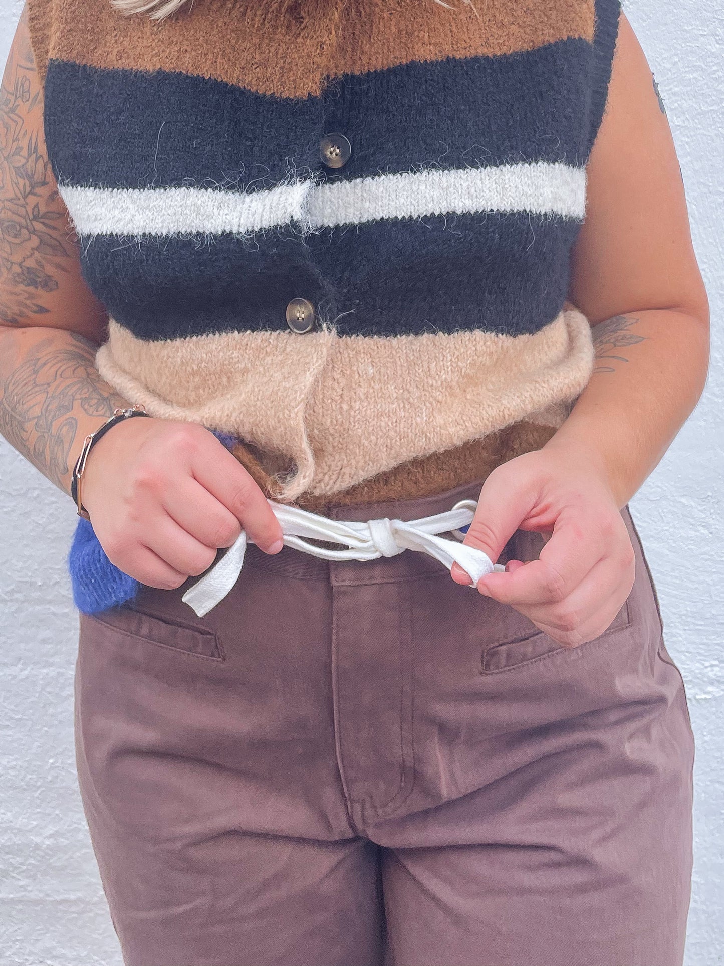 Brown Barrel Jeans