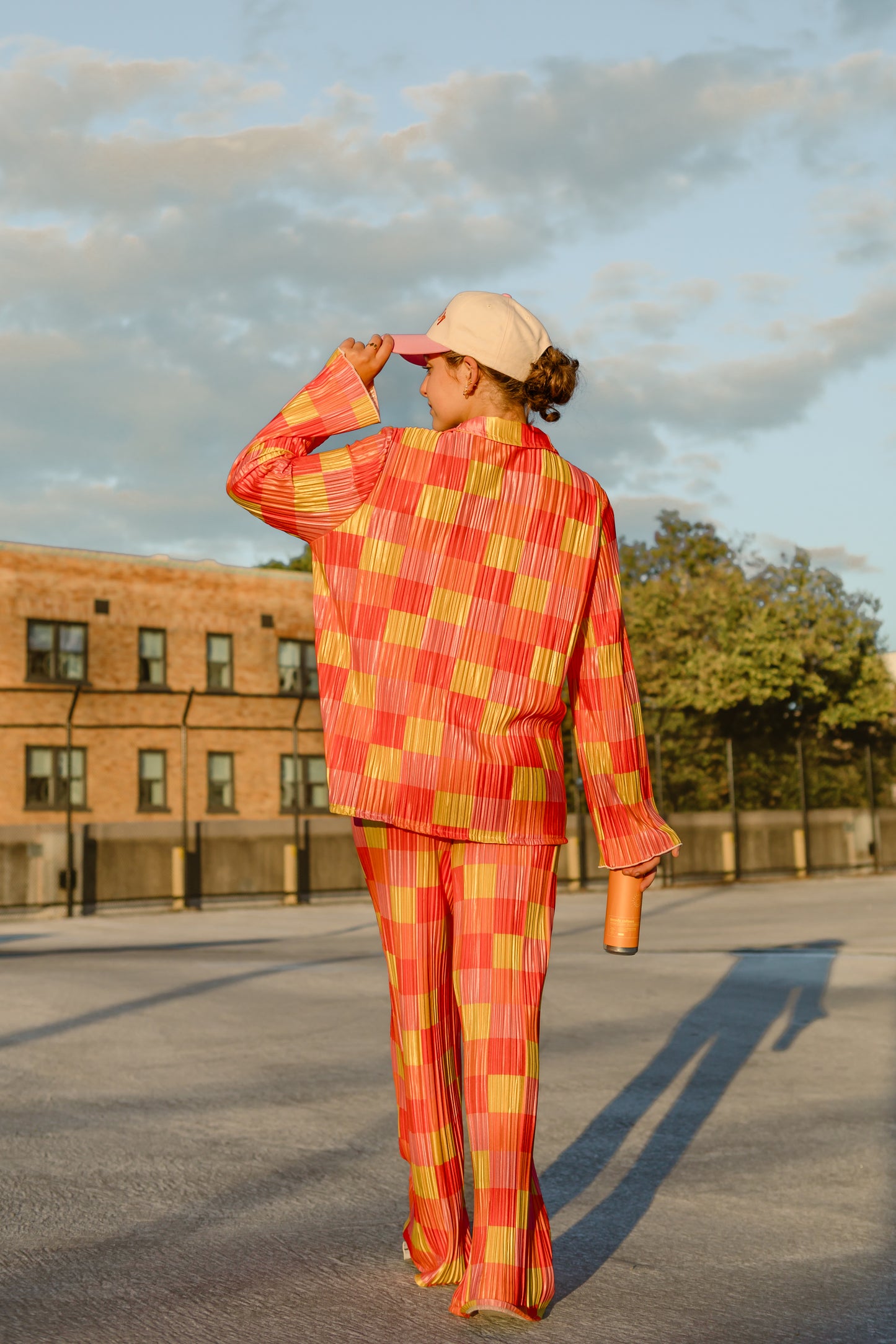 Multicolored Checkered Set