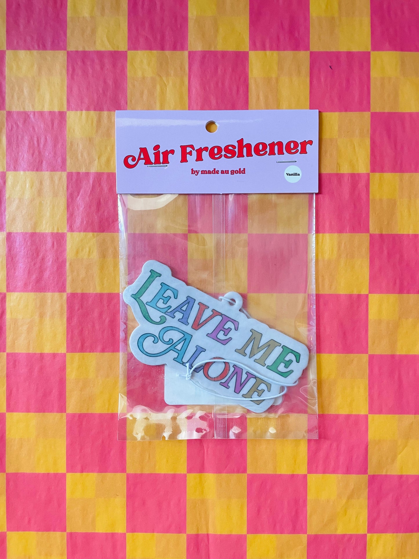 Leave Me Alone Air Freshener