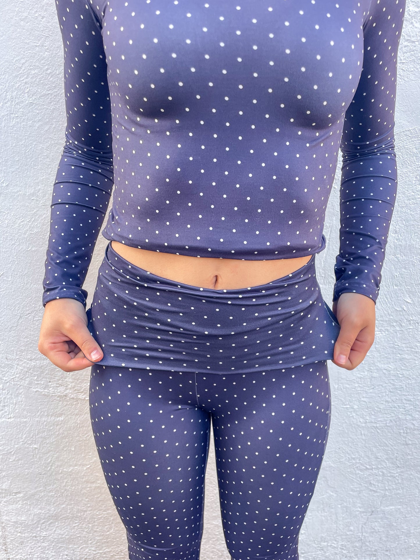 Polka Dot Flare Leggings