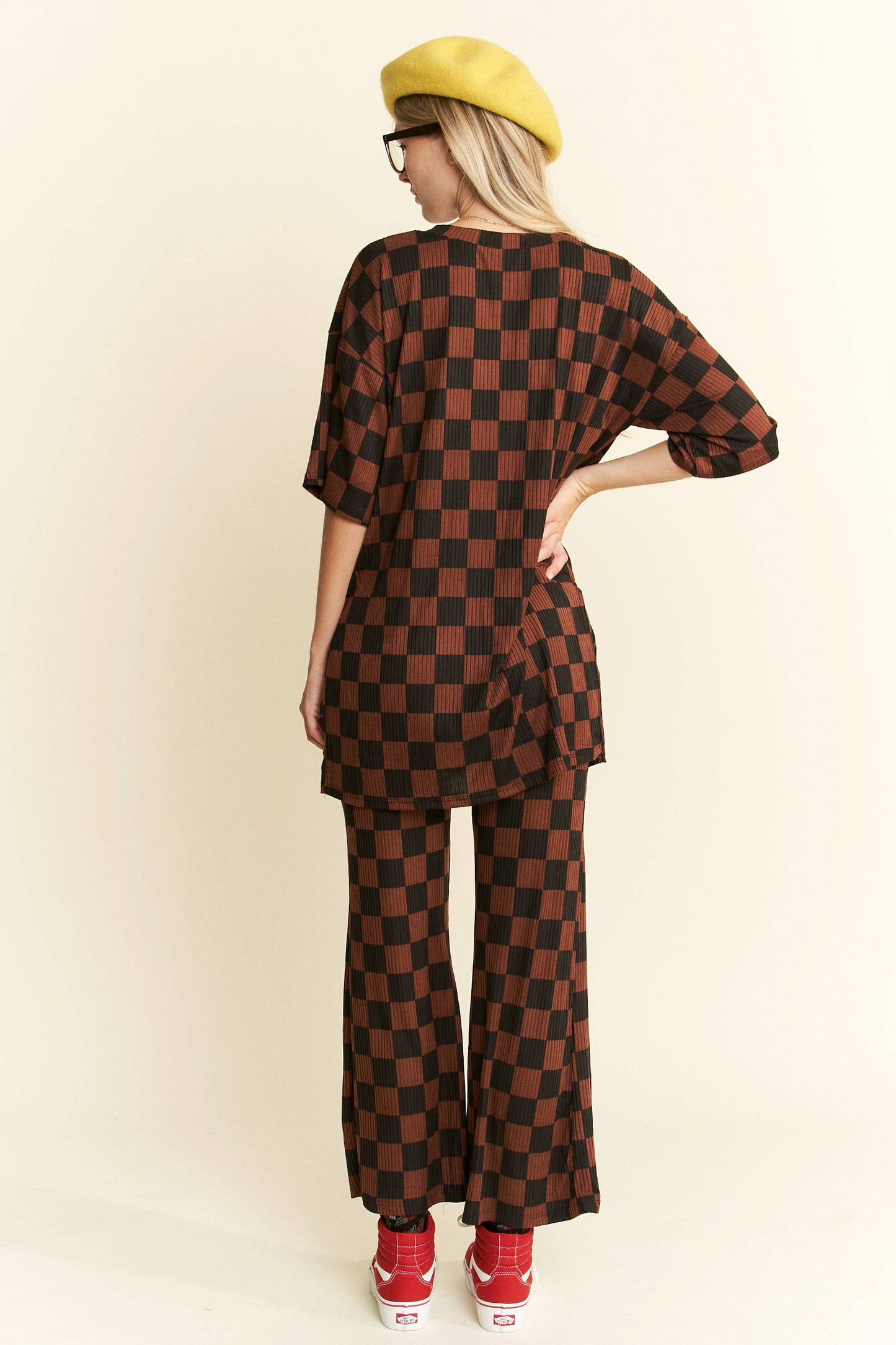 Oversized Checkered Set