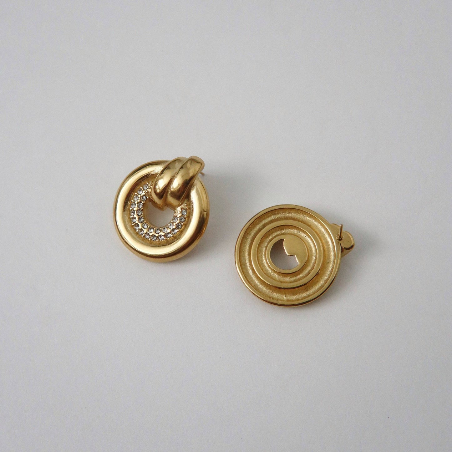 Double Circle Earrings