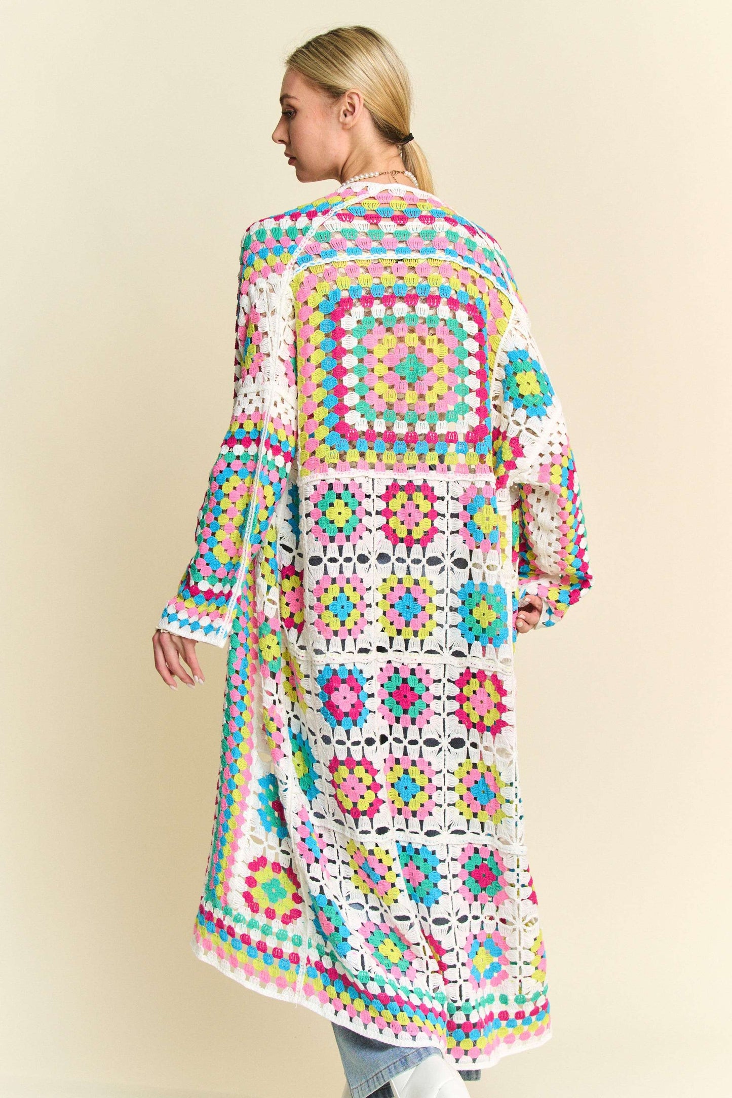Square Midi Cardigan