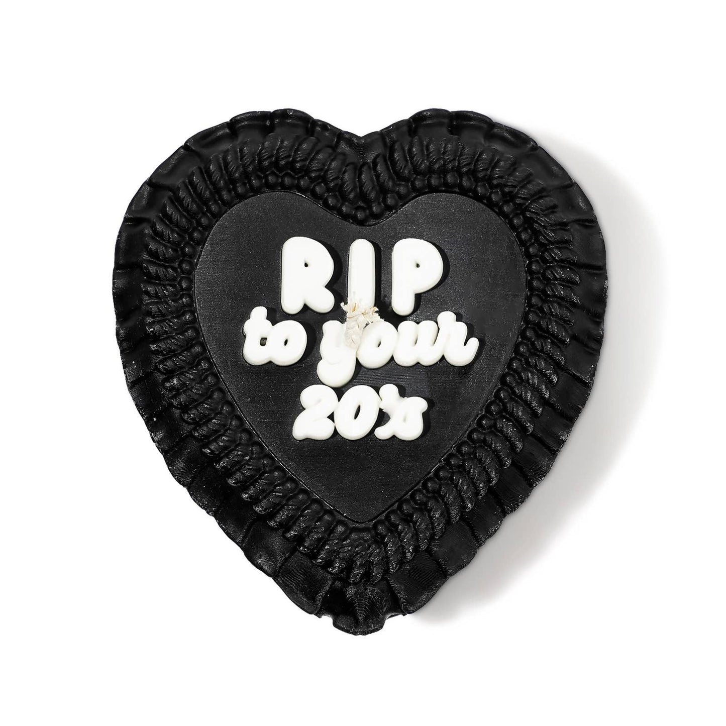 RIP To Your 20’s Heart Candle