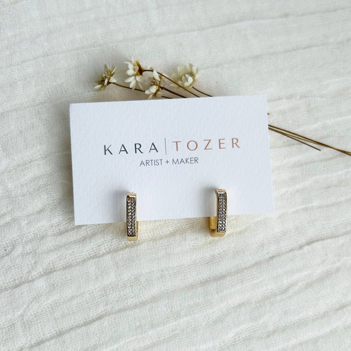 Everyday Square Hoops