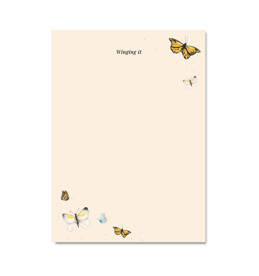 Butterfly Notepad