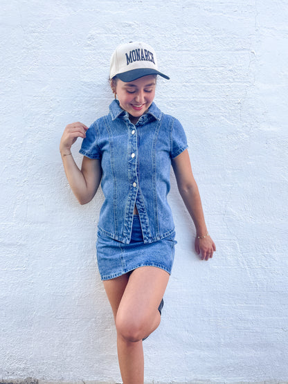 Denim Button Up Shirt