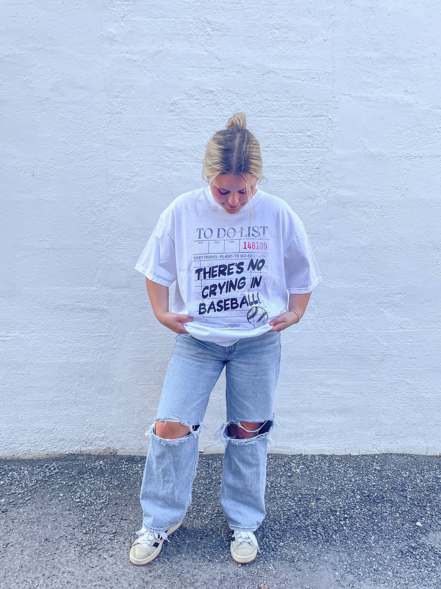 No Crying In Baseball Tee