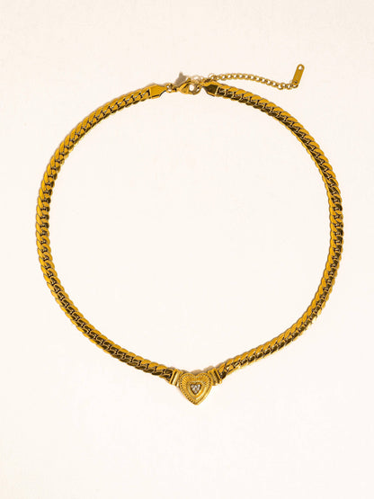 Chain Heart Necklace