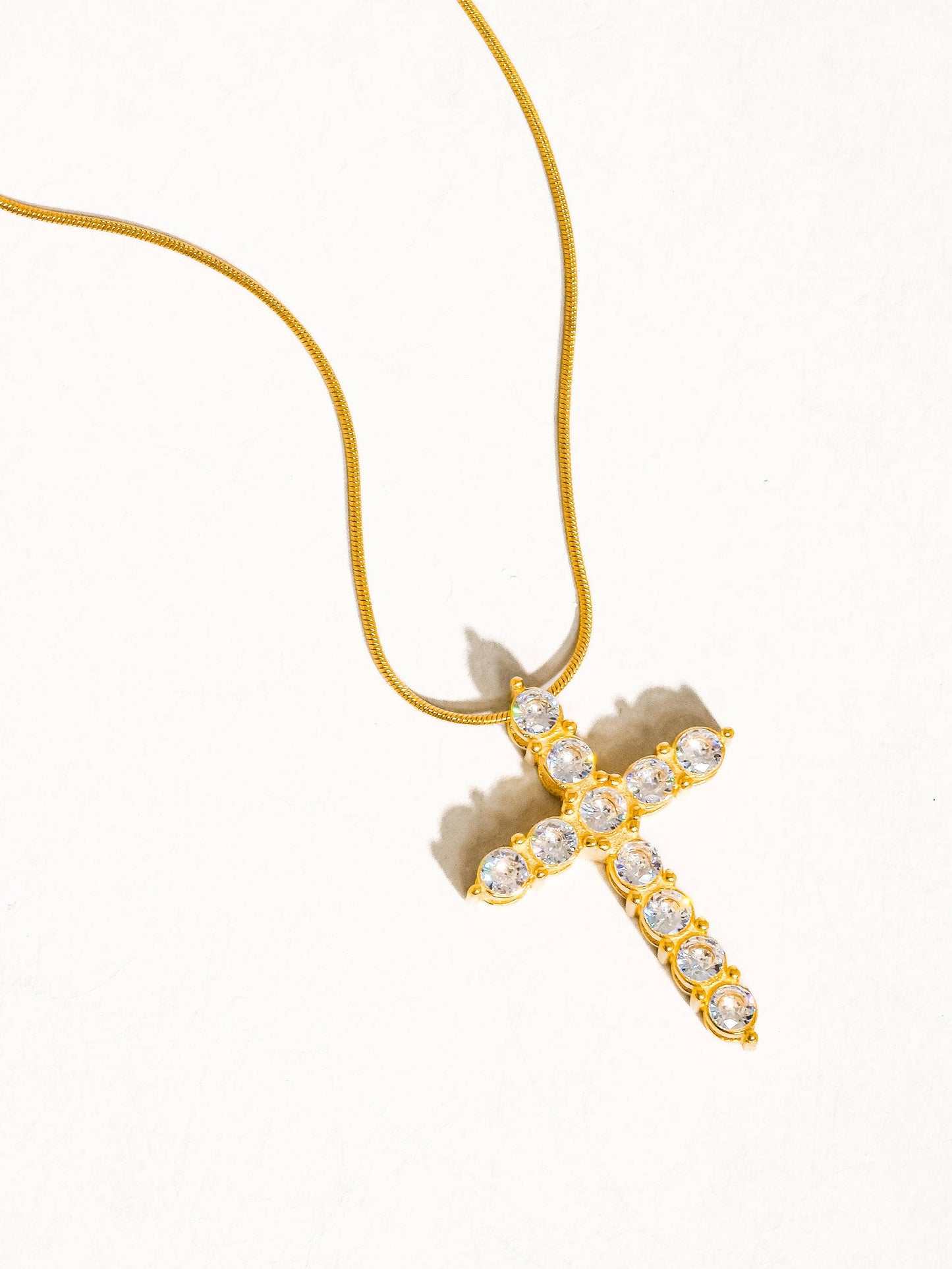 Diamond Cross Necklace