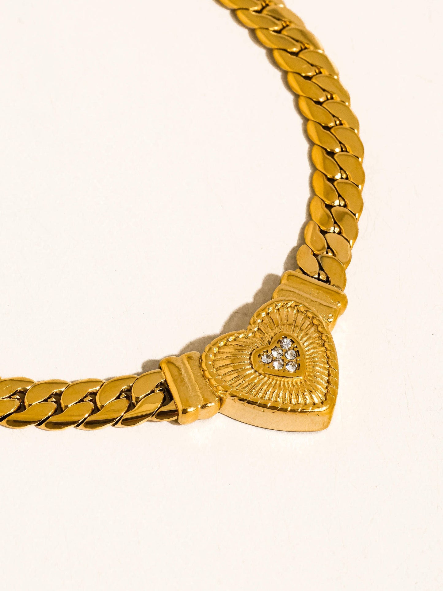 Chain Heart Necklace