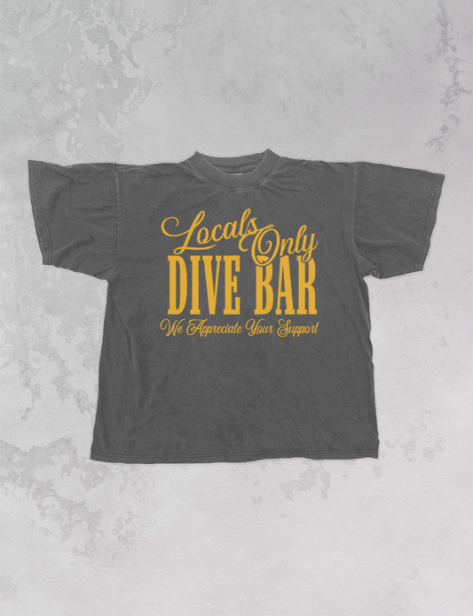 Locals Only Dive Bar Tee