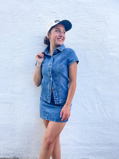 Denim Button Up Shirt