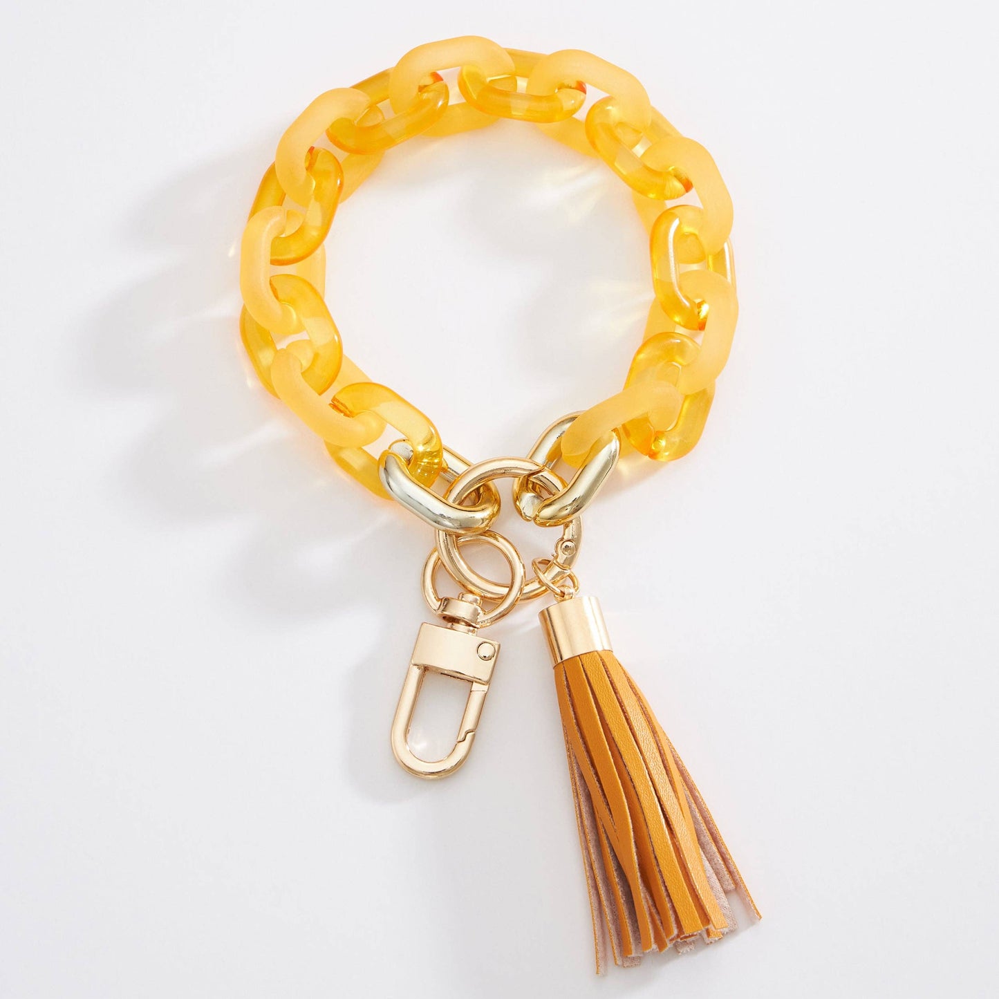 Orange Link Keychain