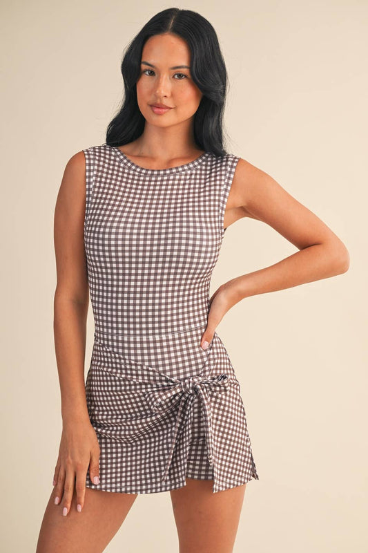 Wrap Tie Front Dress