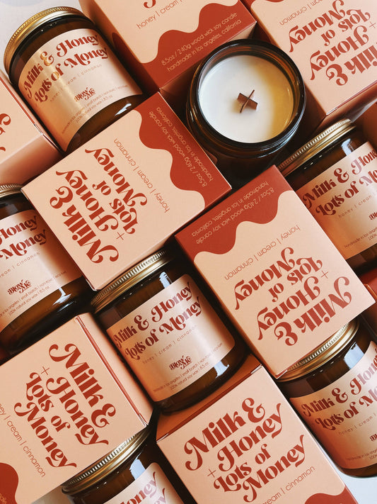 Honey + Money Candle