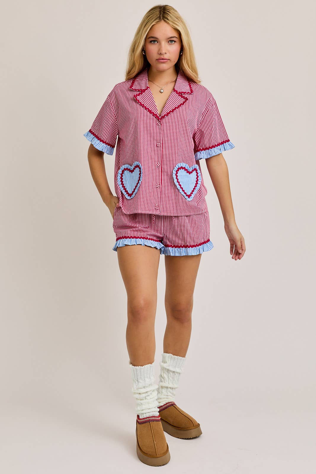 Striped Hearts Set