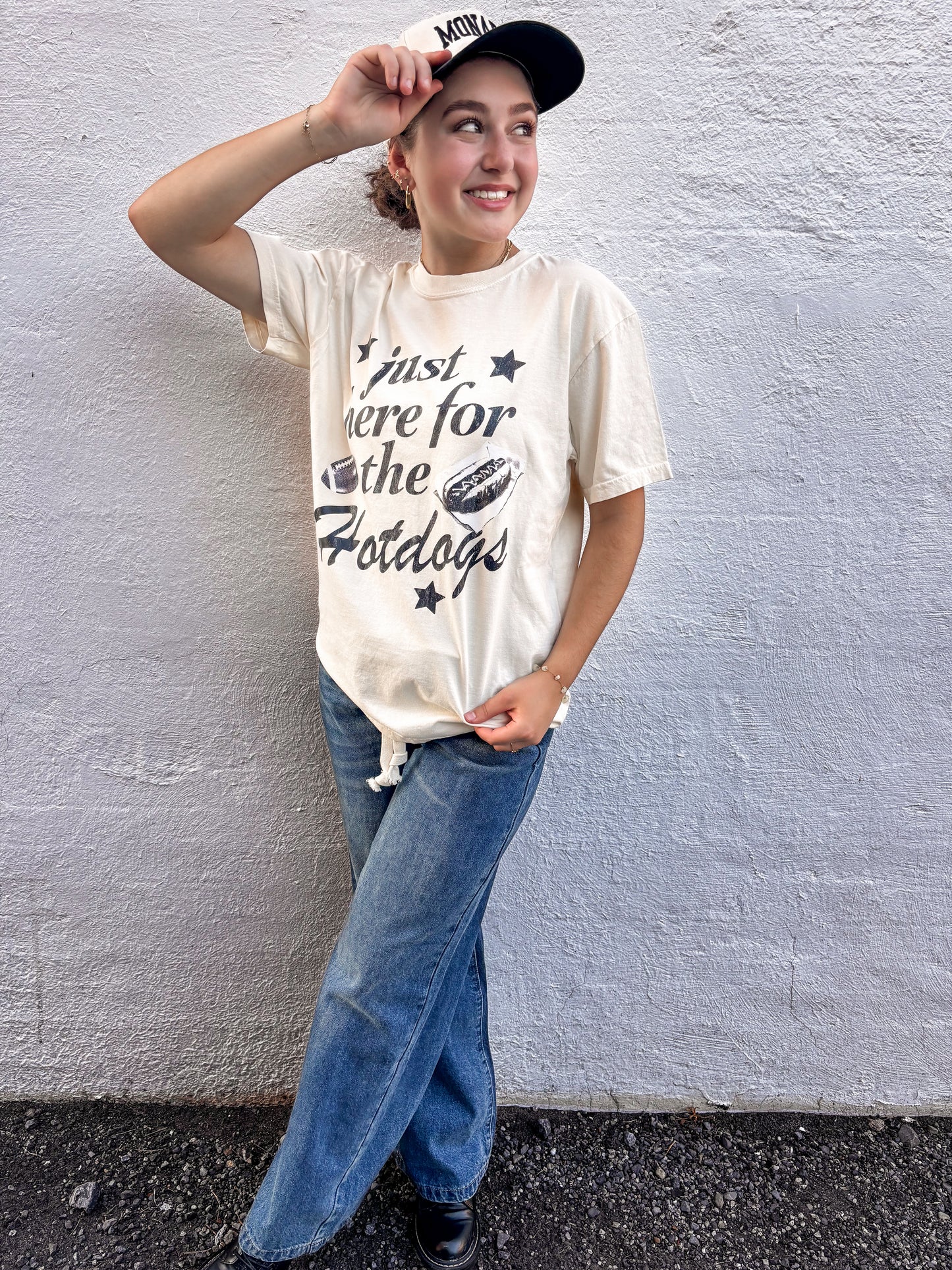 Just Here For The Hotdogs Tee