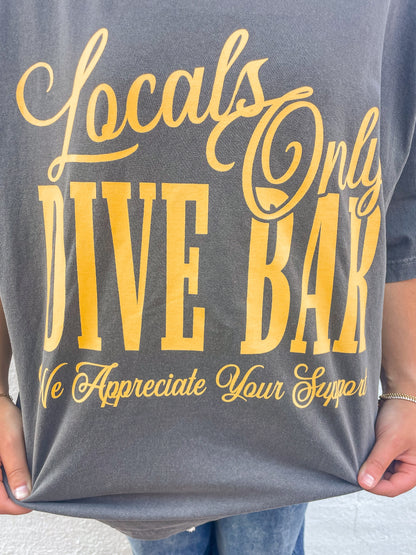 Locals Only Dive Bar Tee