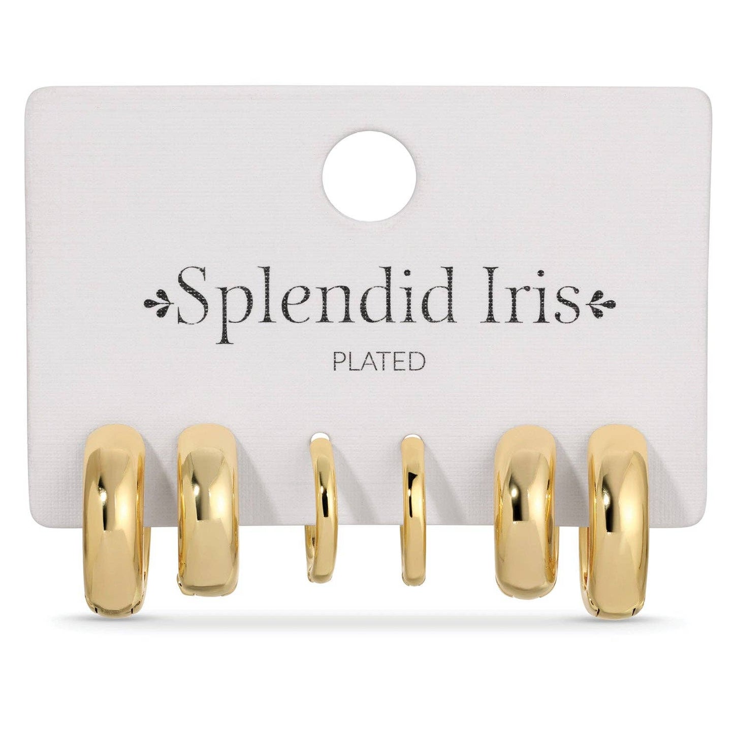 Simple Gold Hoop Set