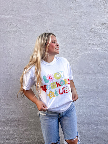 Lazy Weekend Club Tee