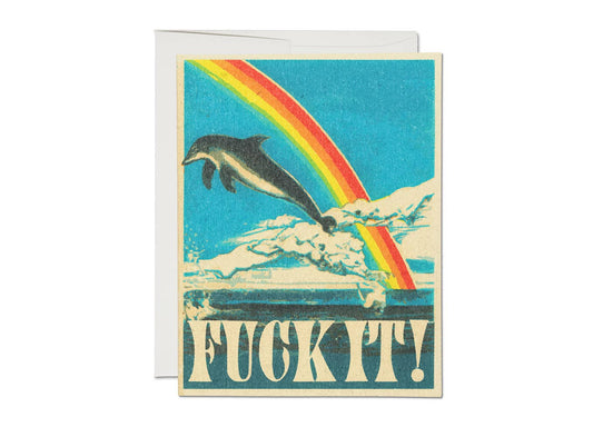 Dolphin Encouragement Card