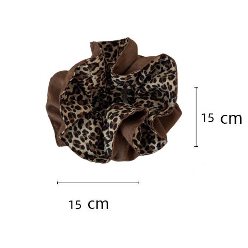 Leopard Scrunchie