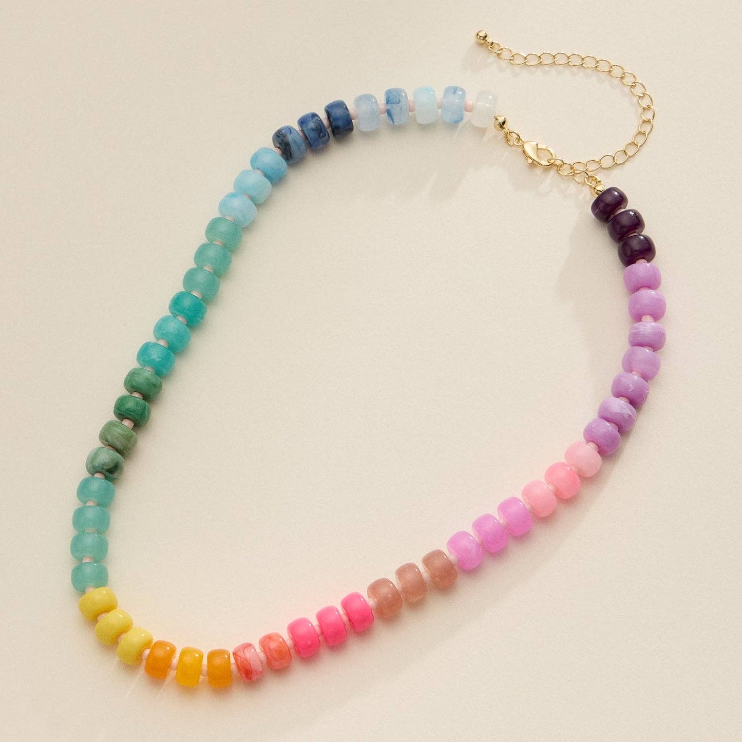 Multicolored Beaded Necklace